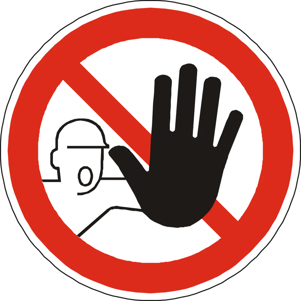 not allowed