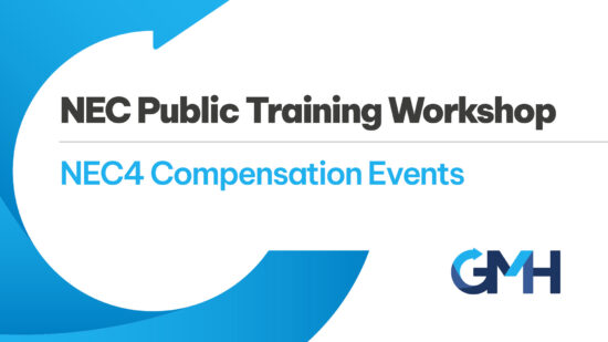 NEC4 Compensation Events Online NEC Public Training Workshop - Online Training