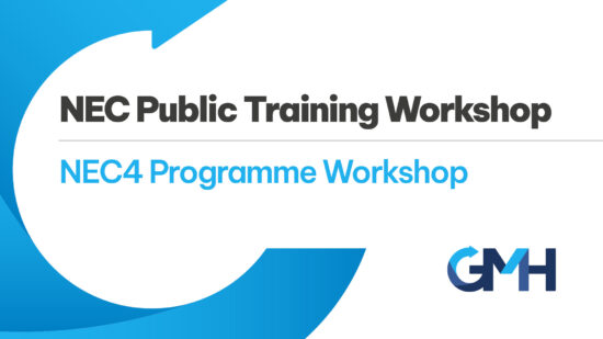 NEC4 Programme Workshop NEC Public Training Workshop - Online NEC Training